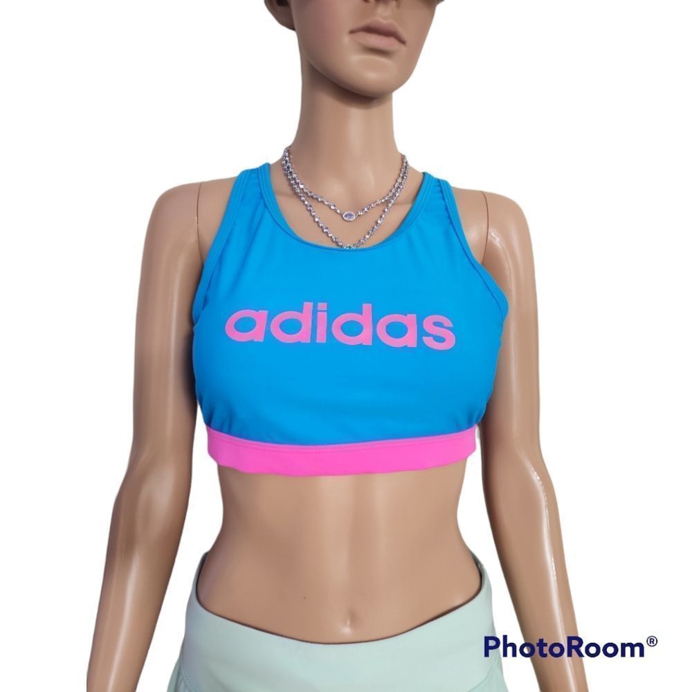 adidas Women's Core Racerback Sports Bra Swim Top